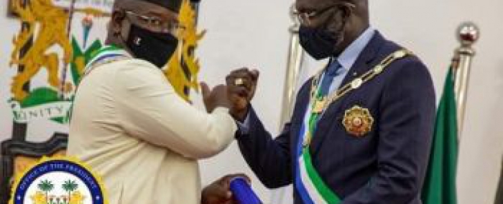 Pres. Weah Bags Grand Commander Award in Freetown …Hailed for Service to Humanity